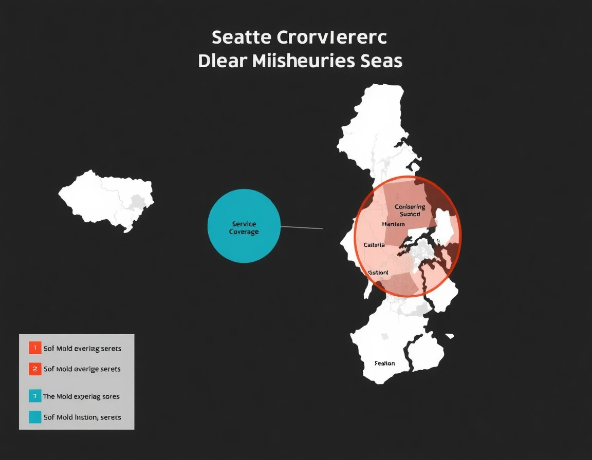 Mold Removal Service Areas Map